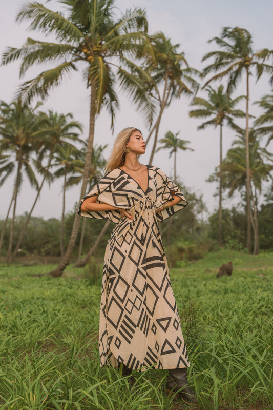 ROBE ETHNIQUE TRIBALE