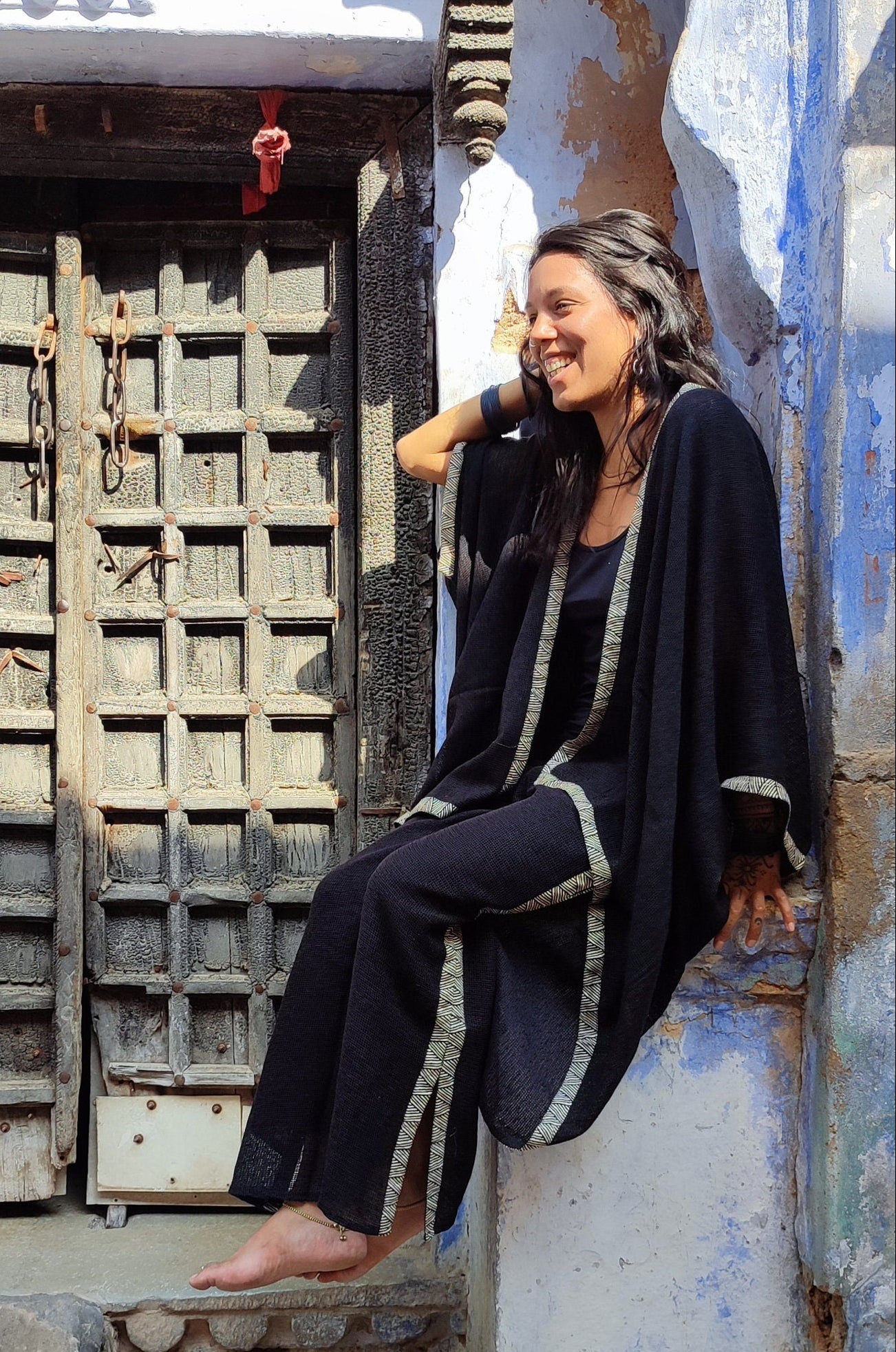 KUMKUM BLACK TROUSERS