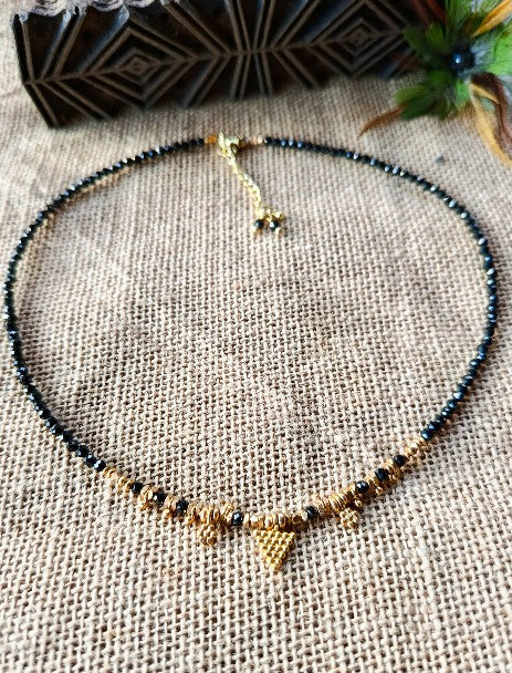 GODDESS GOLD PLATED NECKLACE