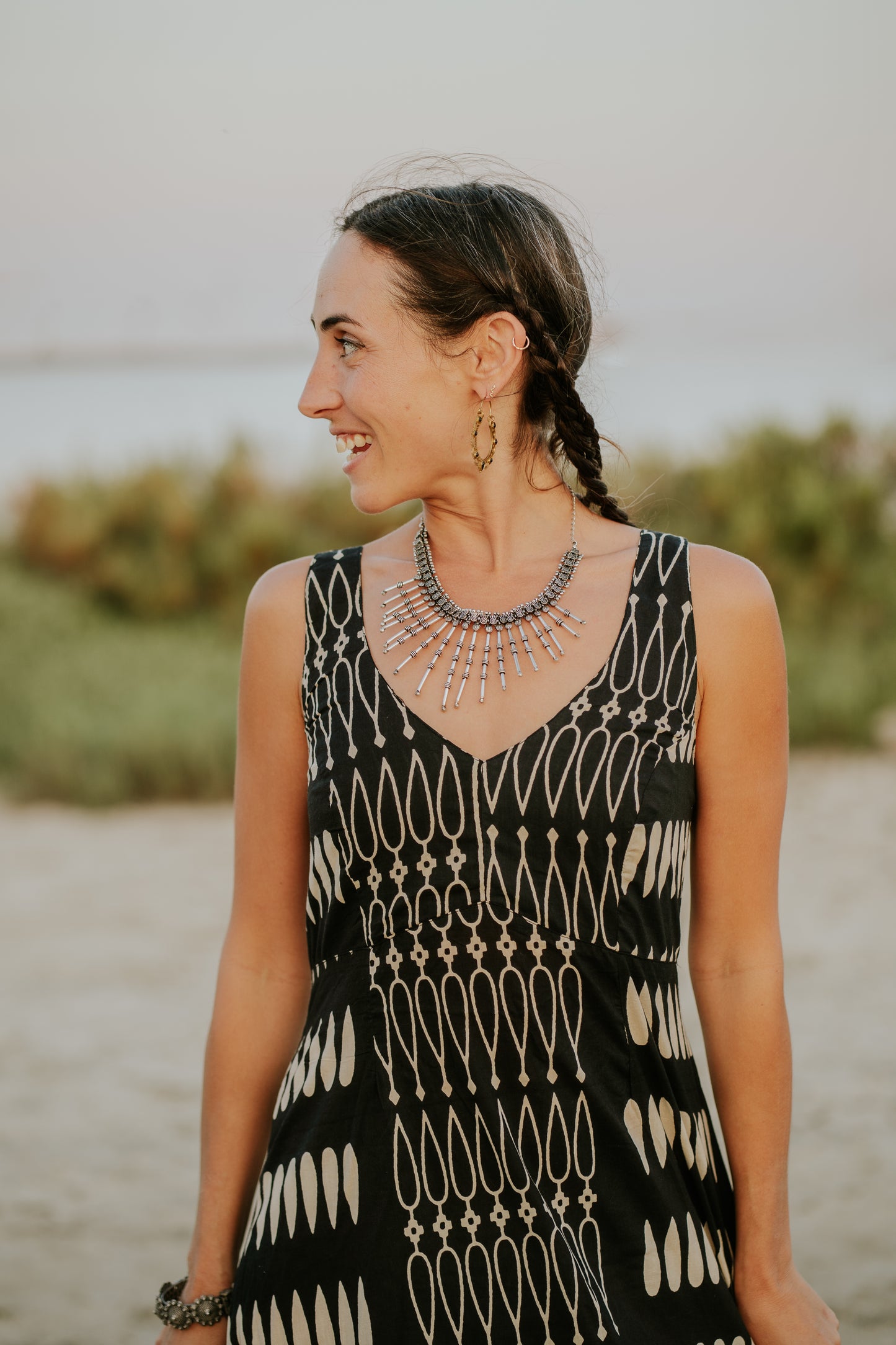 ETHNIC TRIBAL LONG DRESS