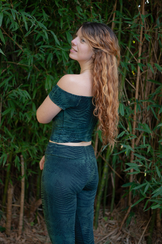 CROP TOP JUNGLE FOUGERE