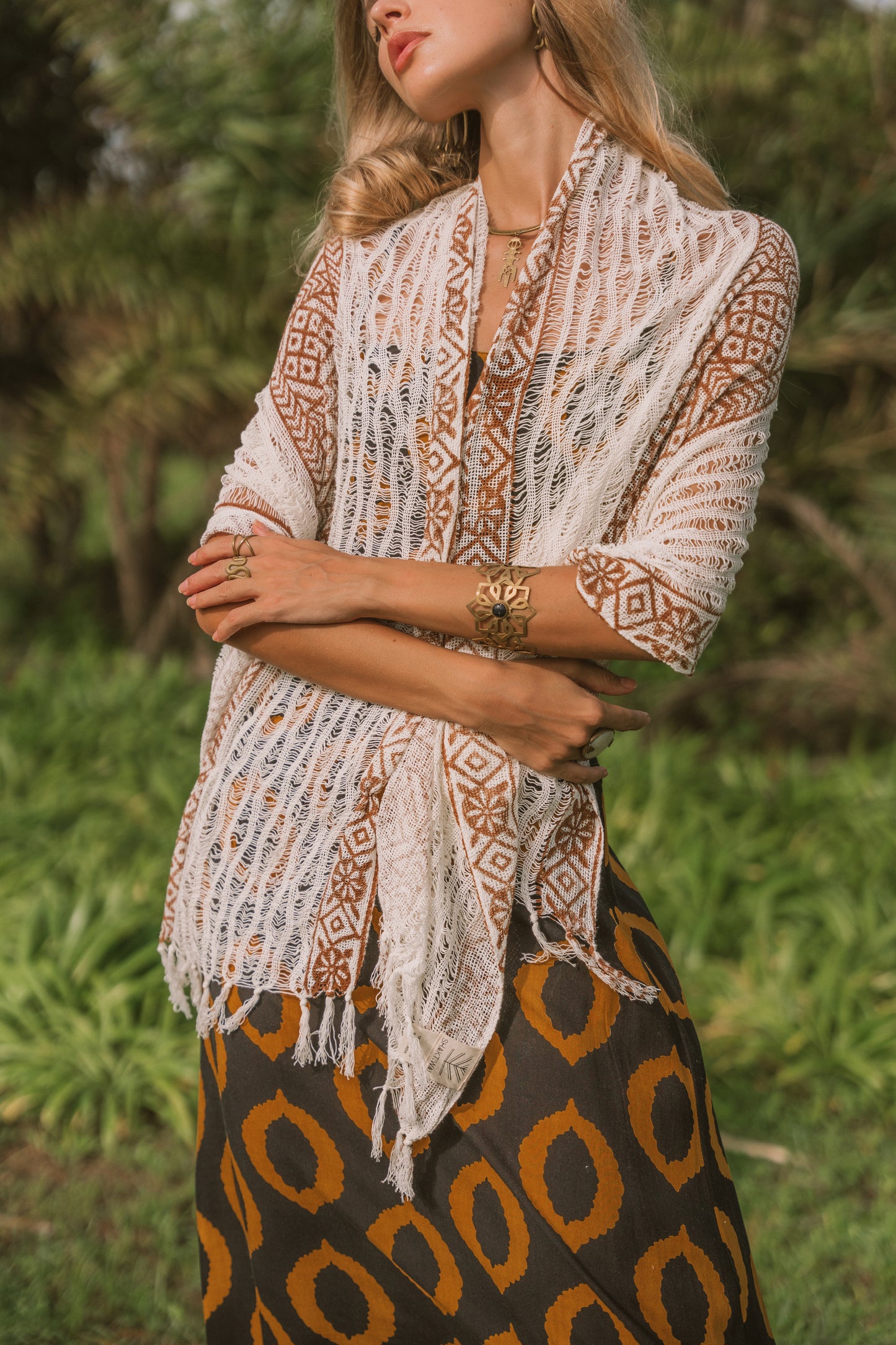 FOULARD BOHEME COTON TISSE