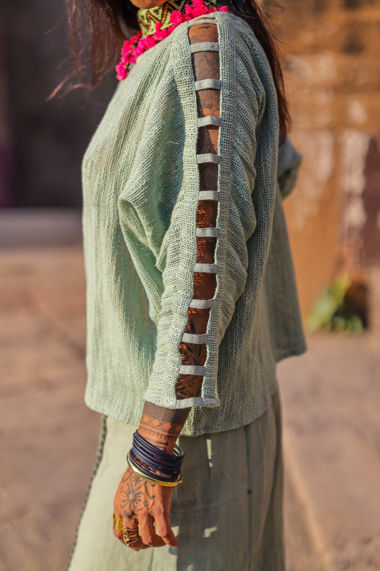 ALBA TOP MANCHES LONGUES