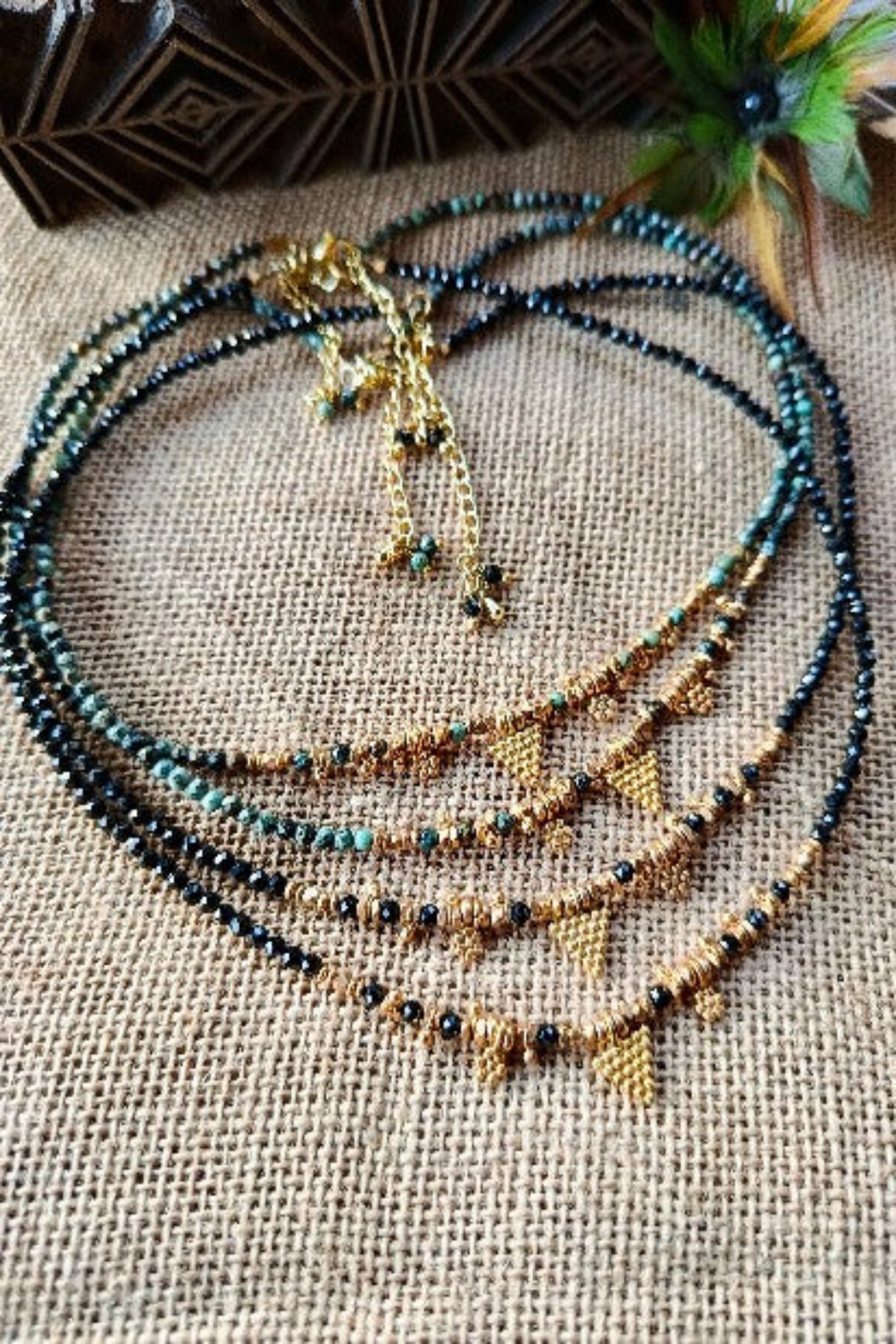 GODDESS GOLD PLATED NECKLACE