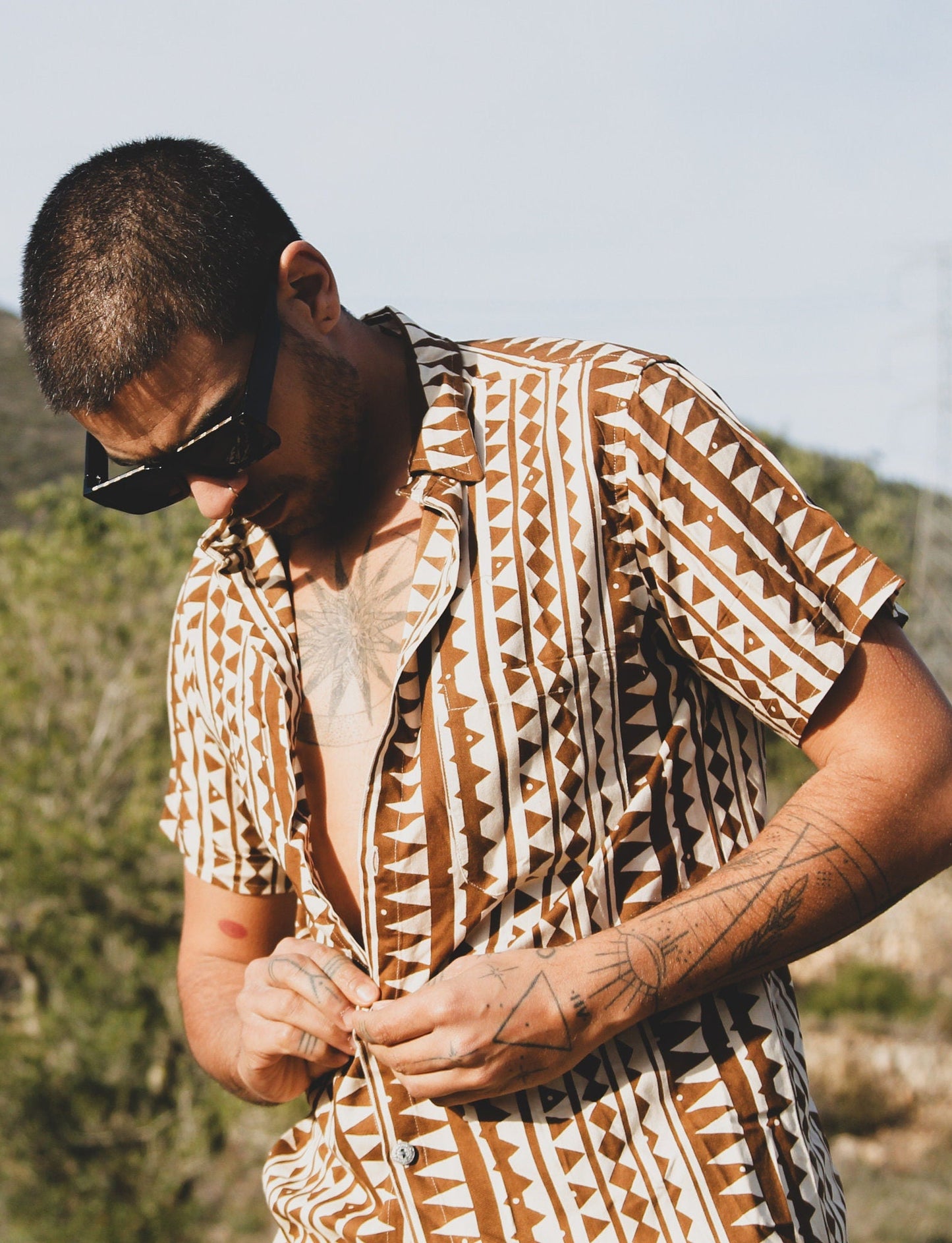 CHEMISE ETHNIQUE HOMME