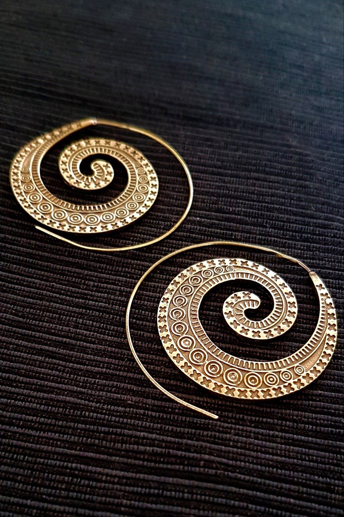 Bohemian Spiral Earrings