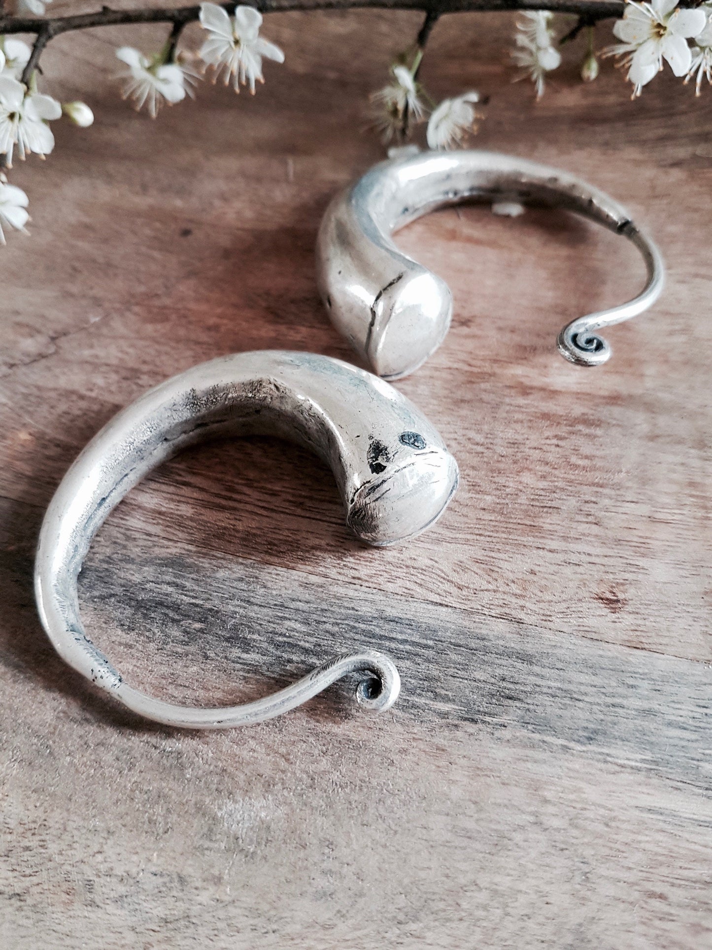 Boucles d' oreilles vintage Miao