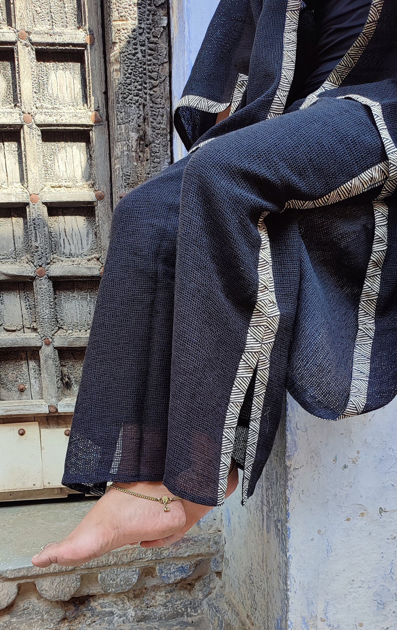 PANTALON NOIR KUMKUM