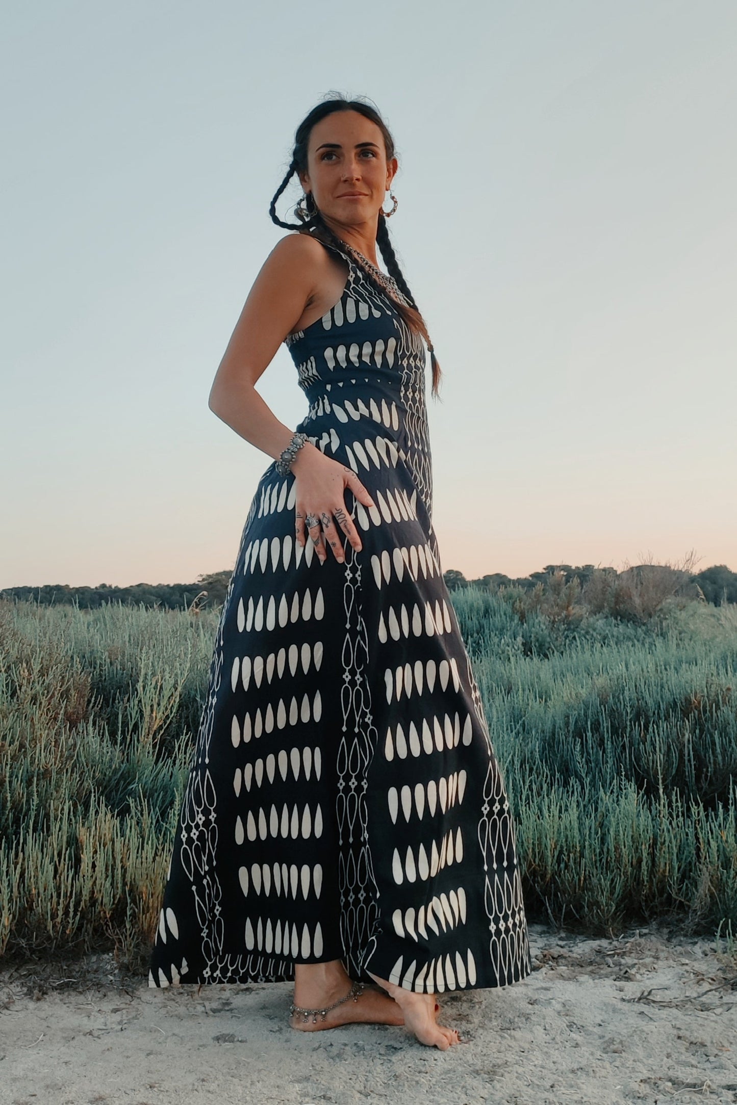 ETHNIC TRIBAL LONG DRESS