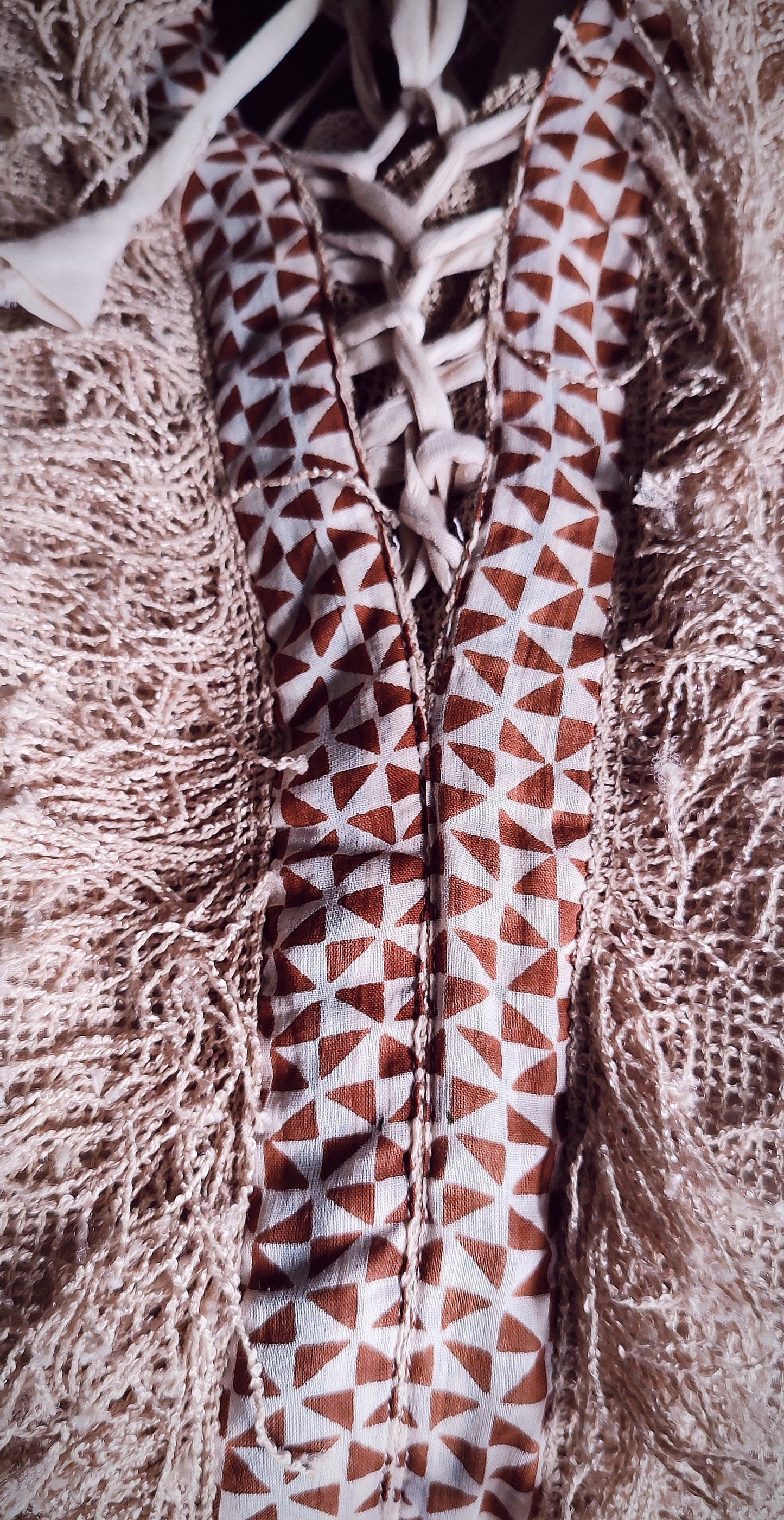 ROBE BOHEME WAKA BEIGE