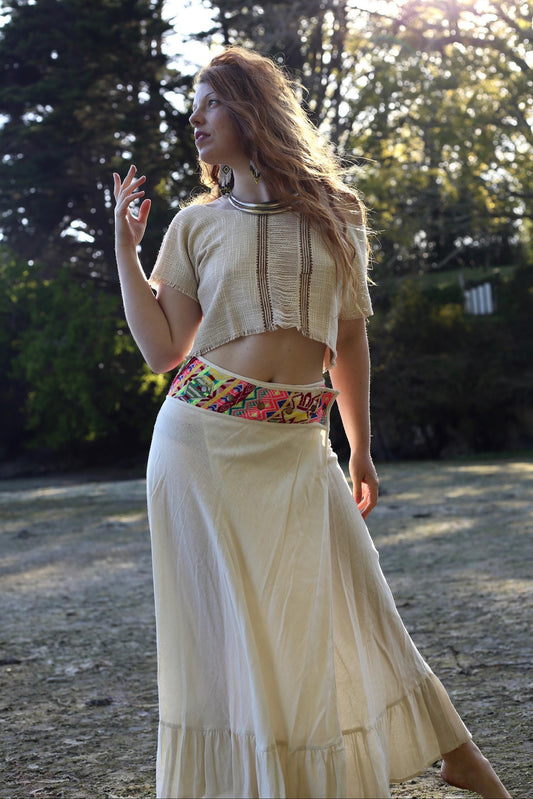 JUPE PORTEFEUILLE BOHEME