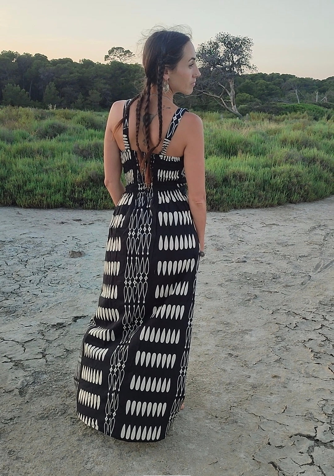 ETHNIC TRIBAL LONG DRESS