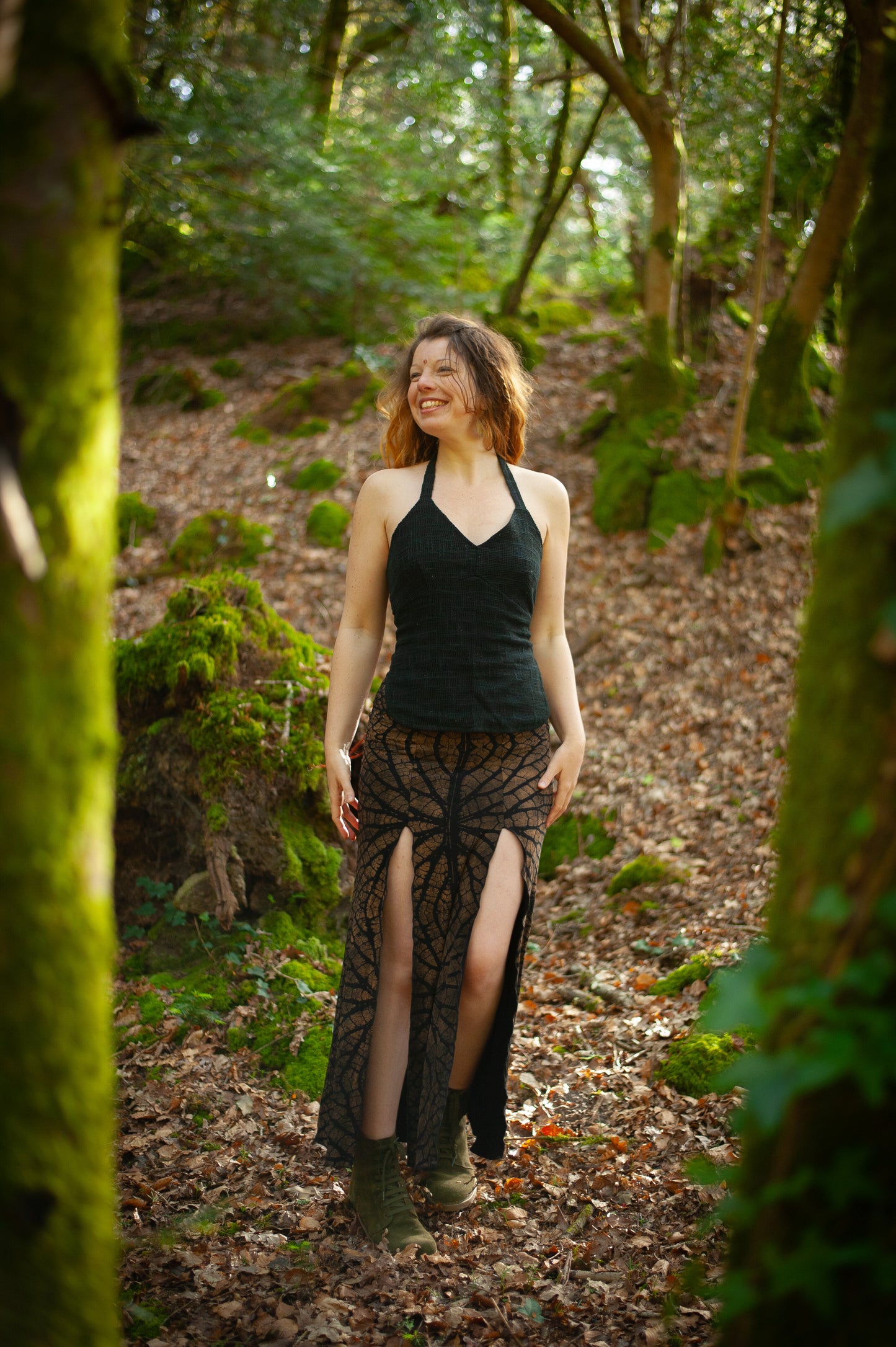 TRIBAL VISCOSE JUNGLE SKIRT