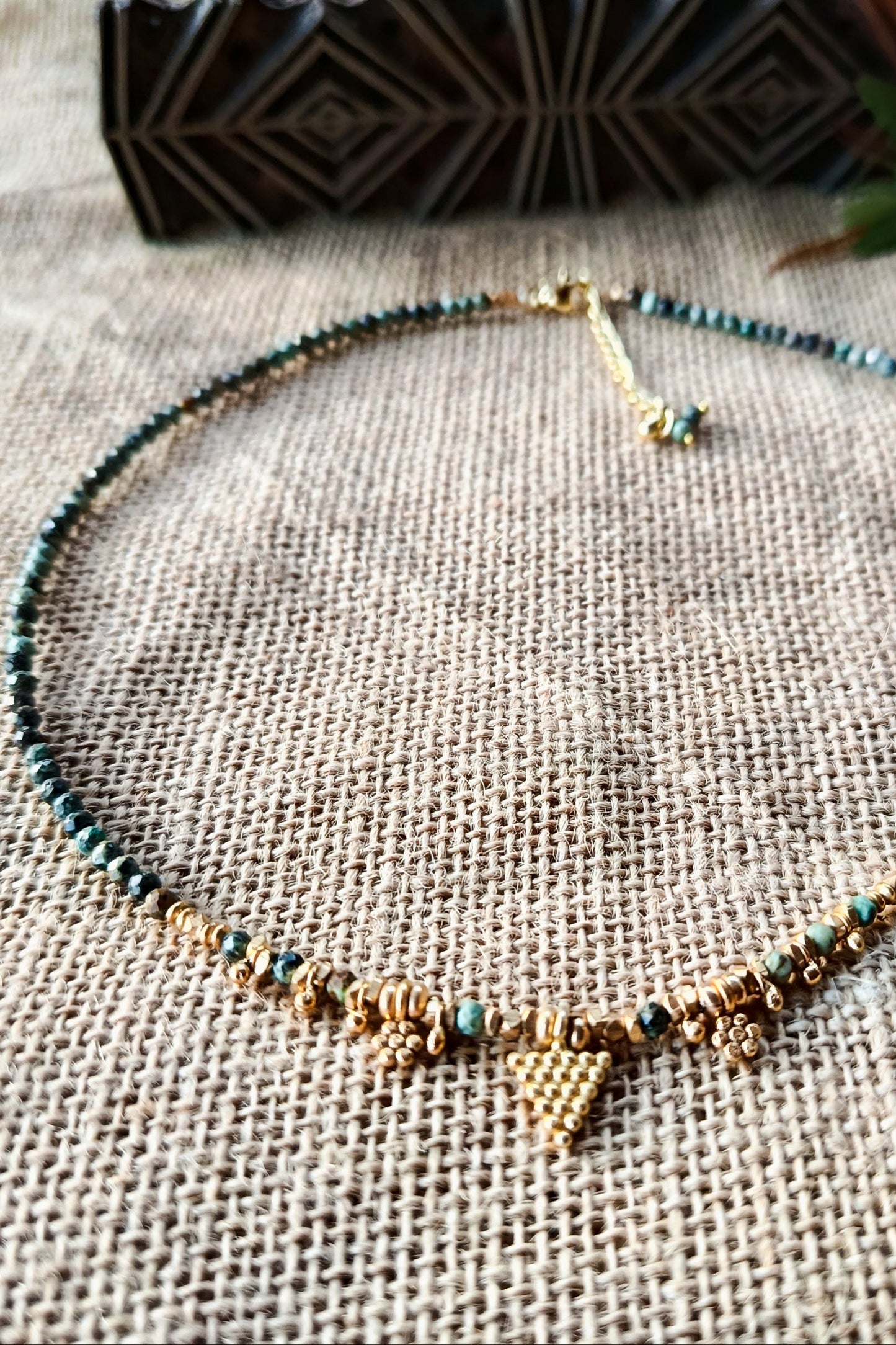 GODDESS GOLD PLATED NECKLACE