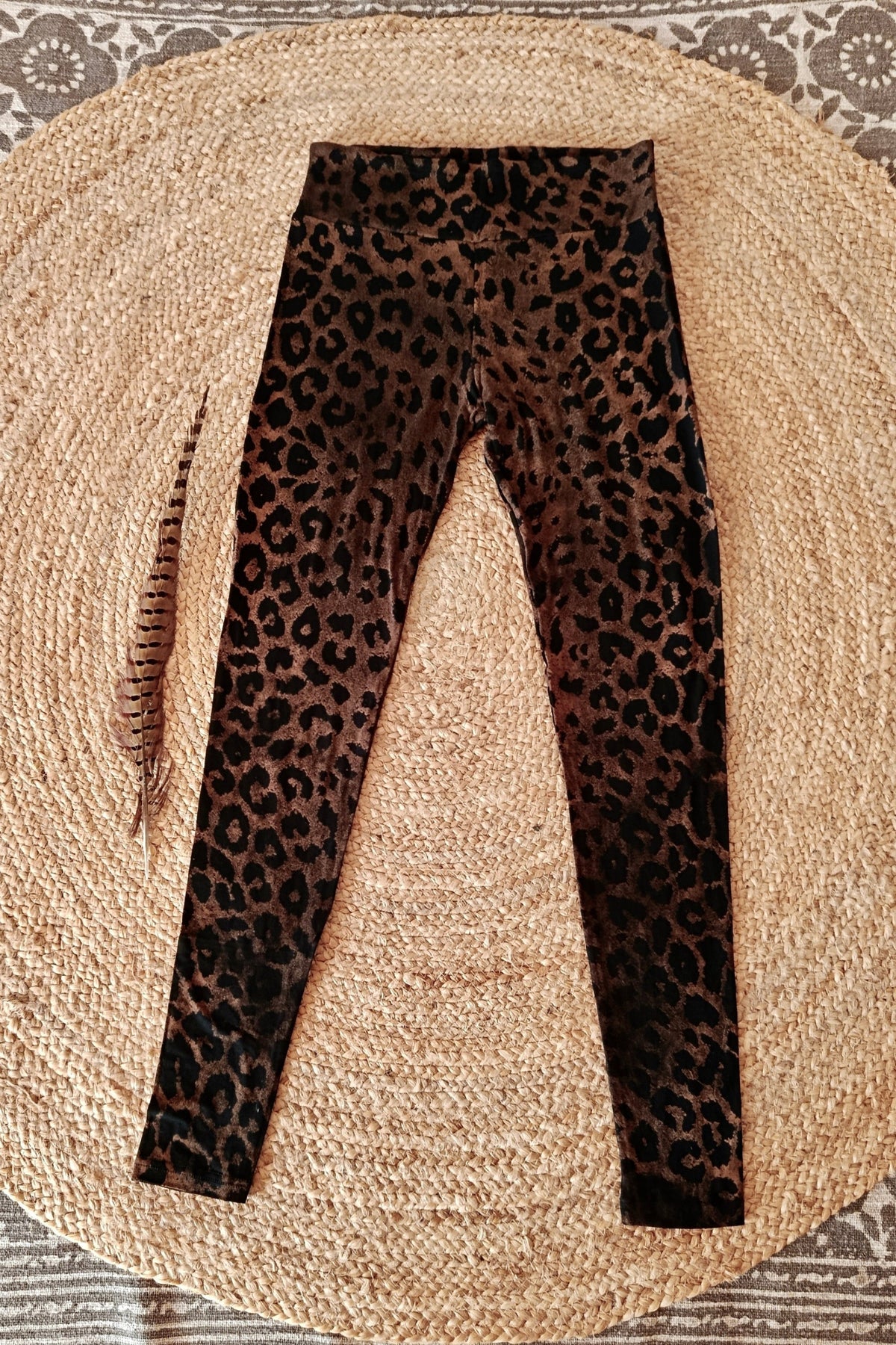 LEGGINGS LEOPARD FEMME