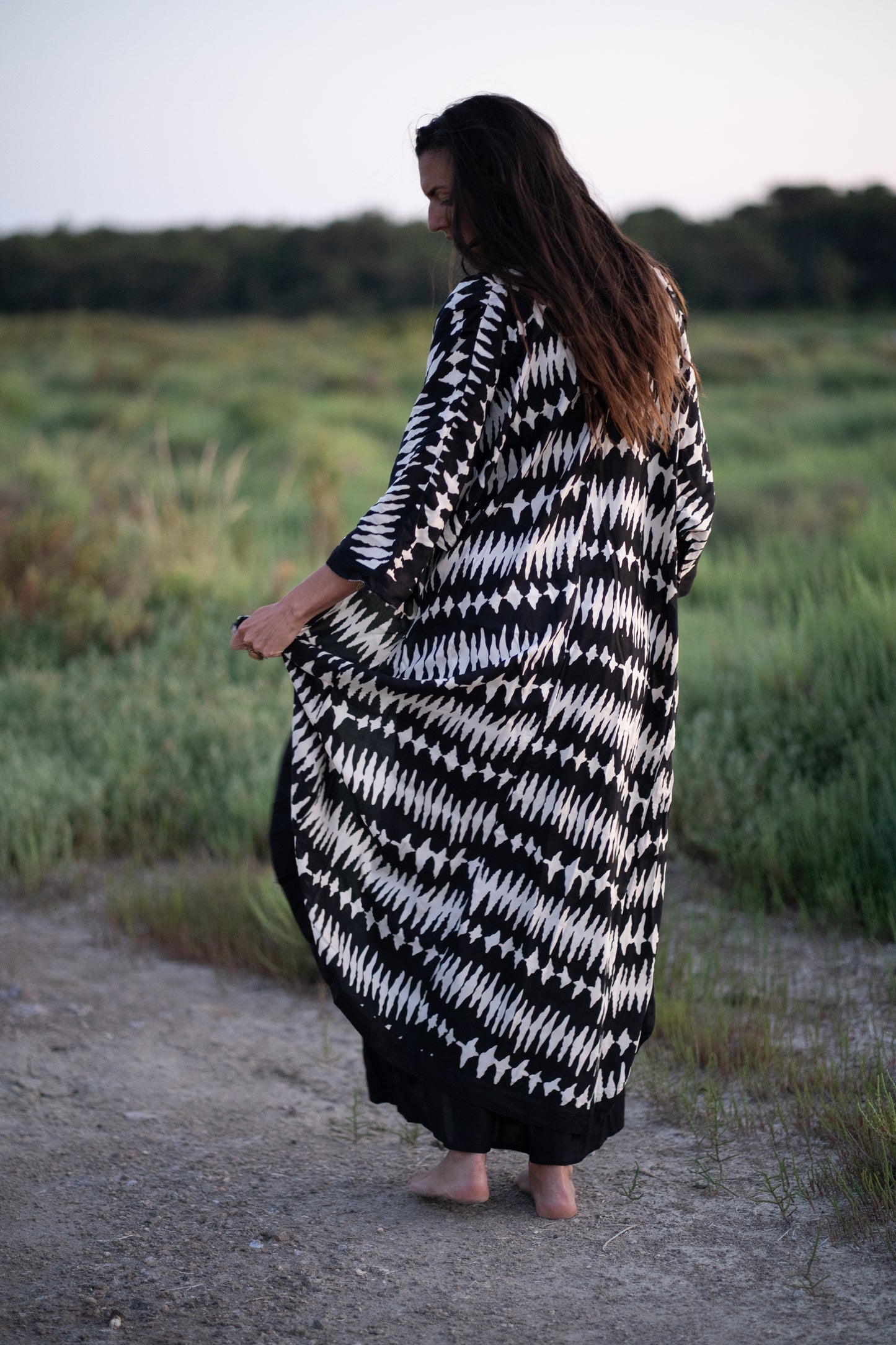 KIMONO LONG ETHNIQUE