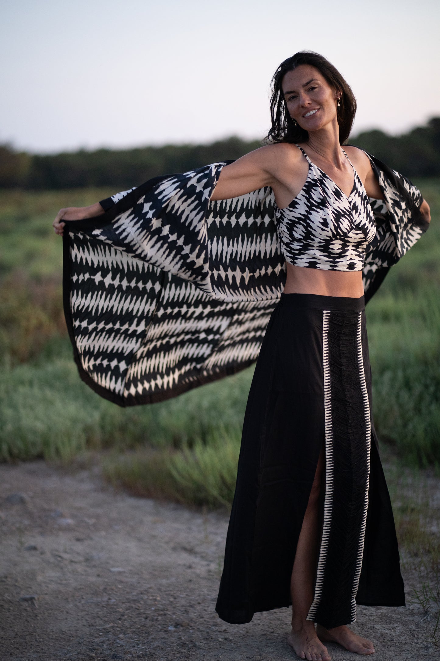 KIMONO LONG ETHNIQUE