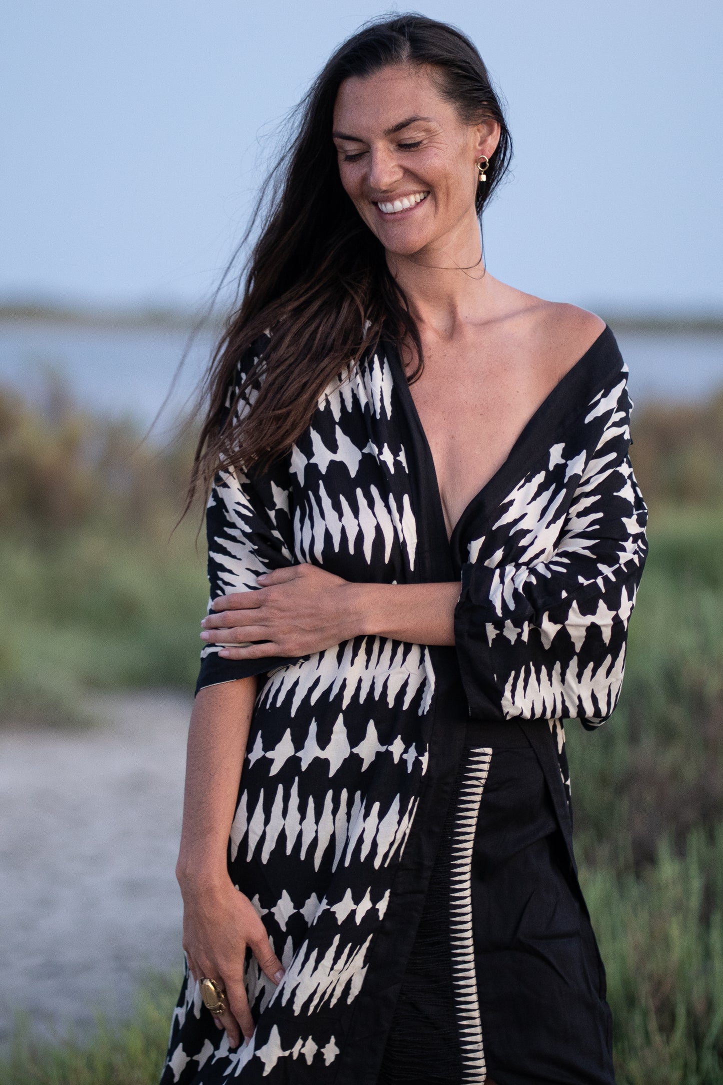 KIMONO LONG ETHNIQUE