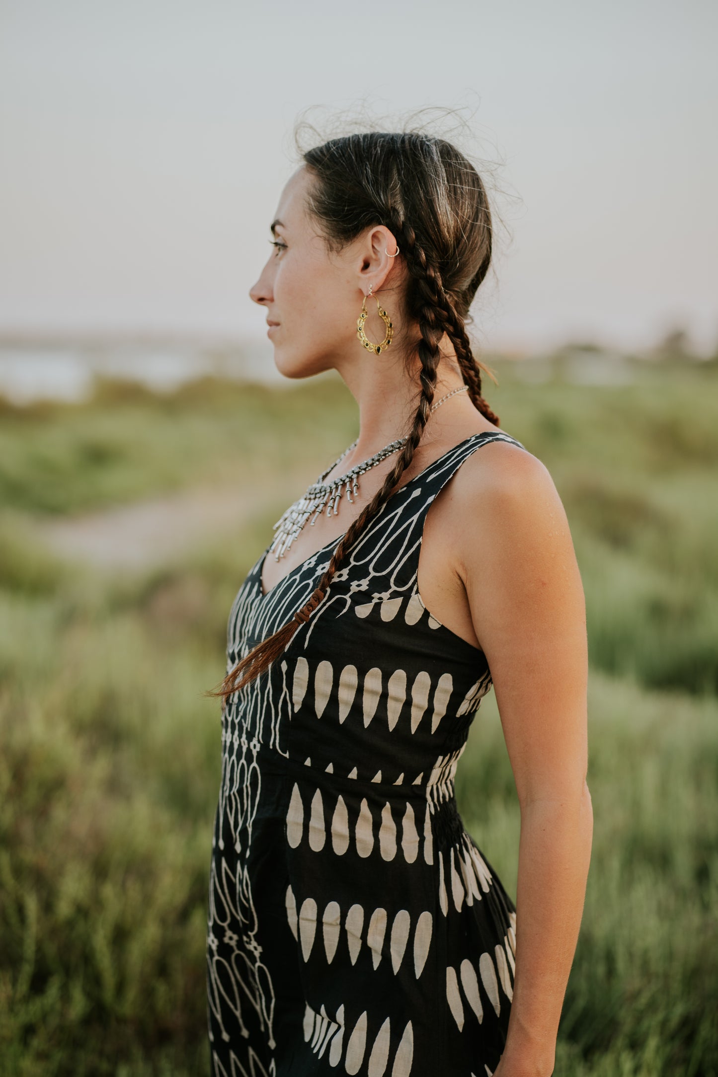 ETHNIC TRIBAL LONG DRESS