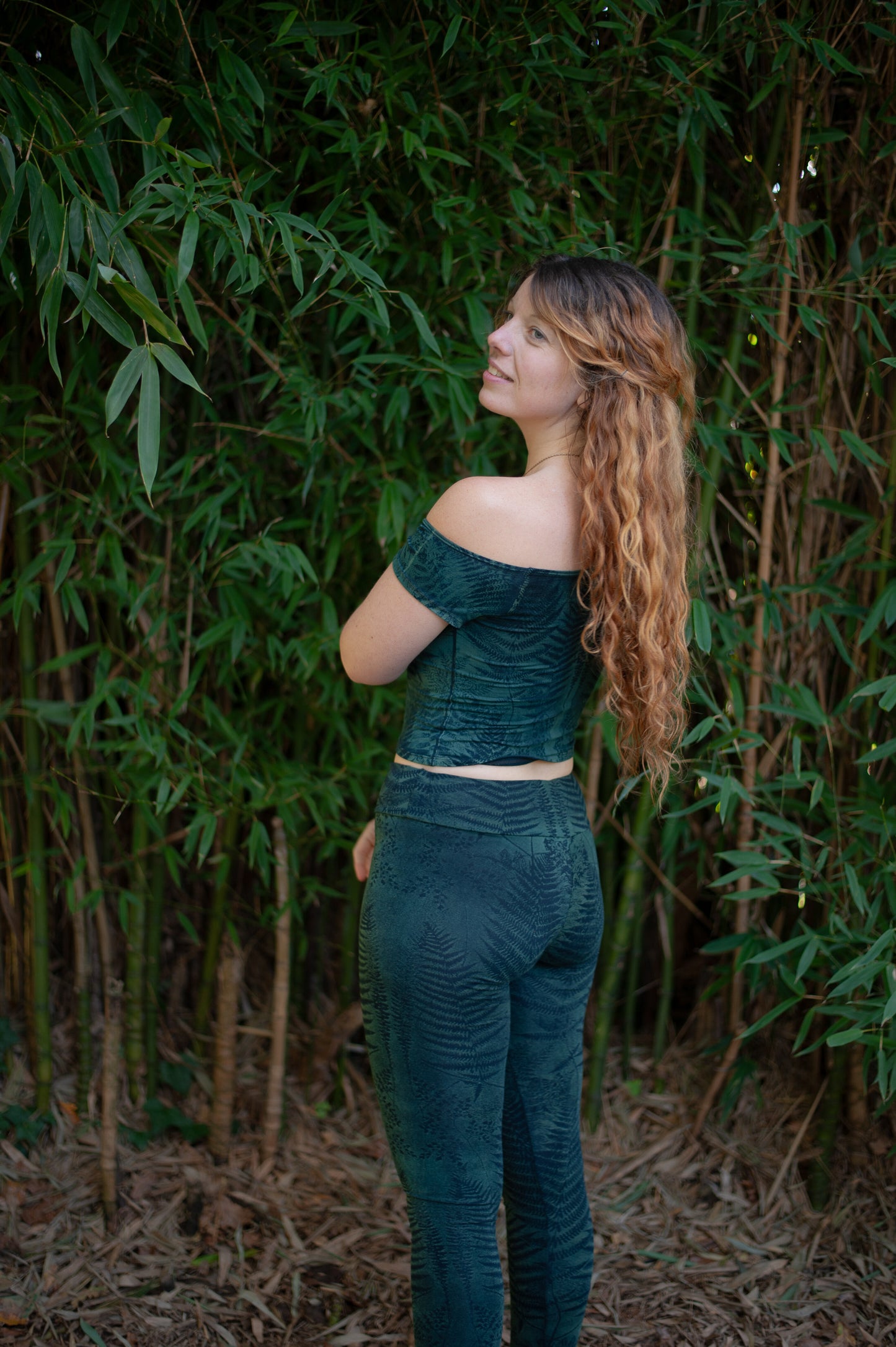 LEGGINGS FOUGERE EN VISCOSE