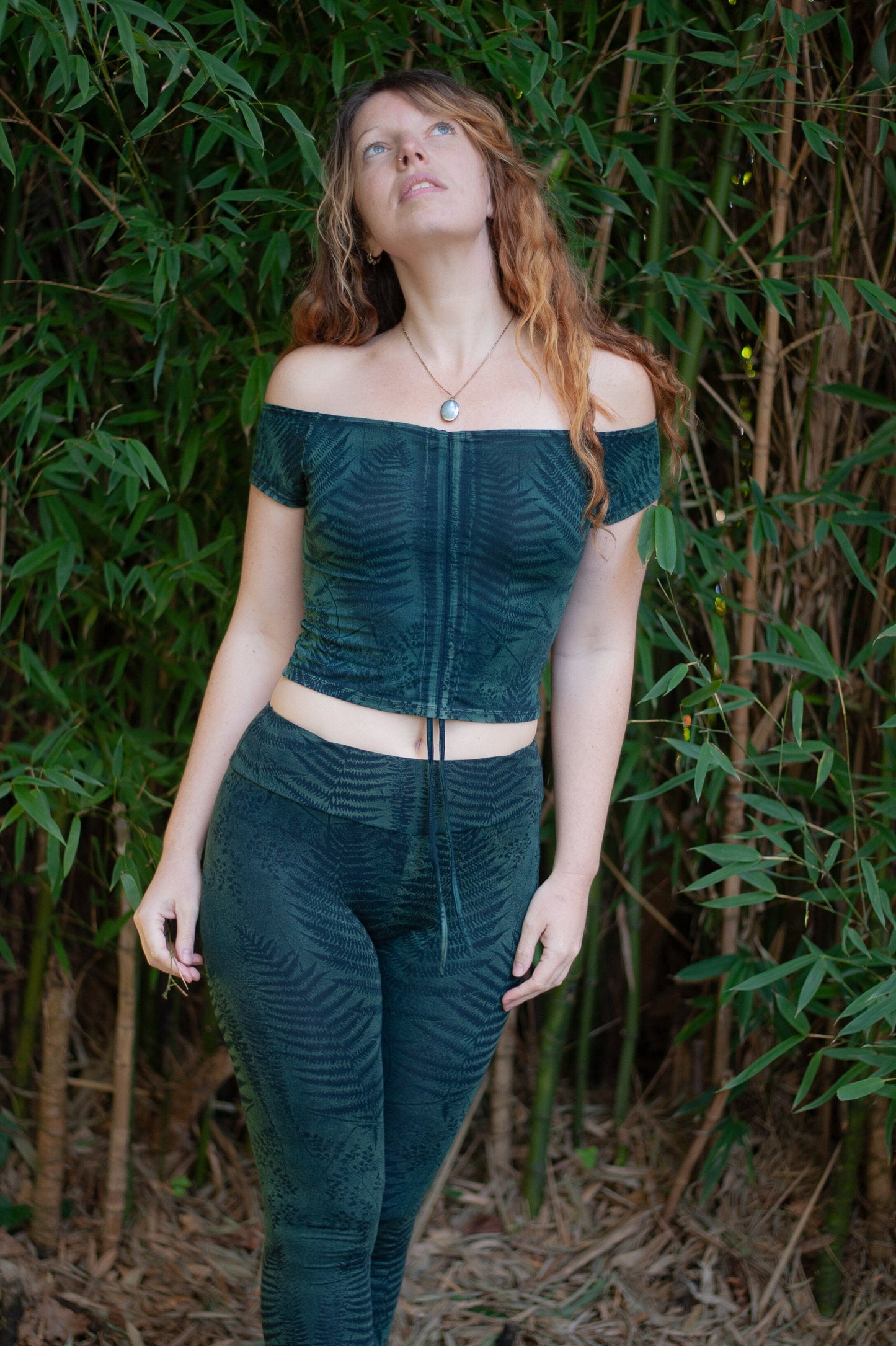 CROP TOP JUNGLE FOUGERE