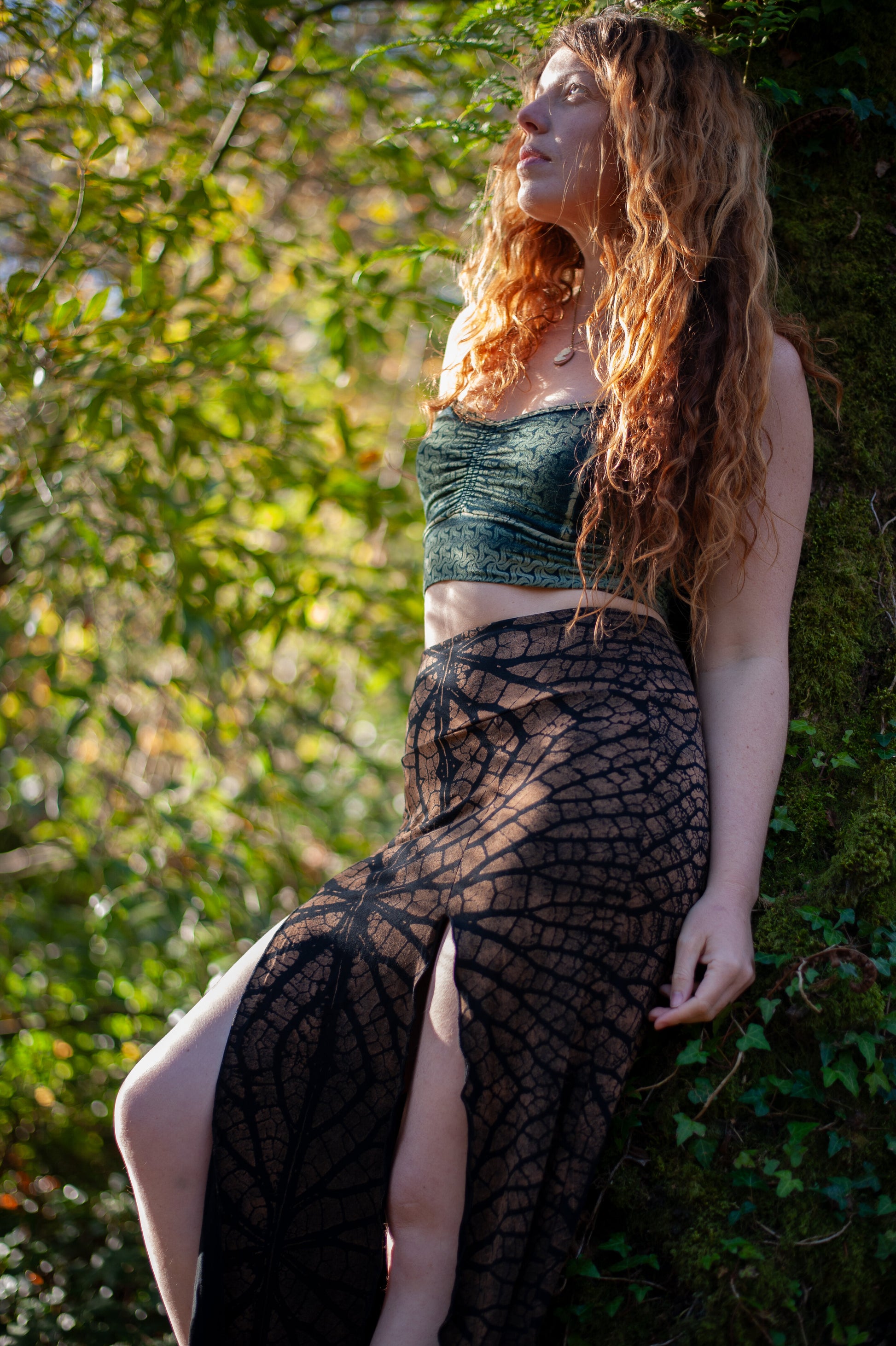 JUPE VISCOSE TRIBALE FUSION