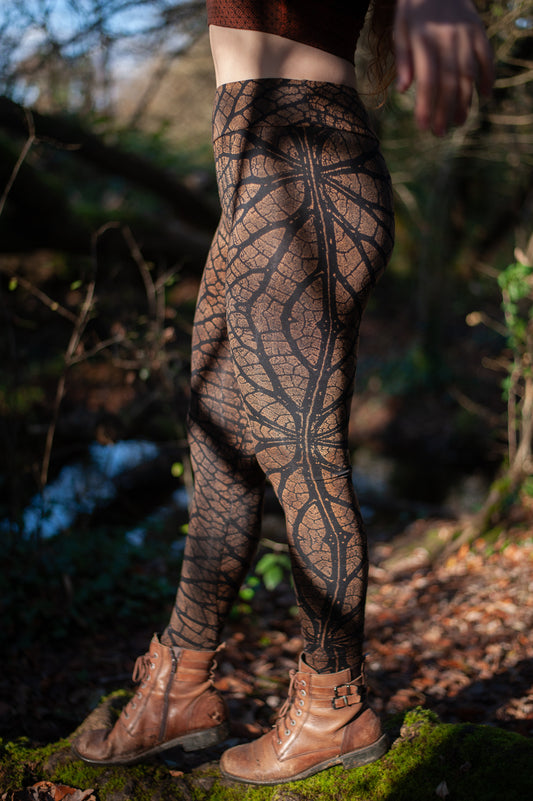 LEGGINGS FEUILLE VISCOSE