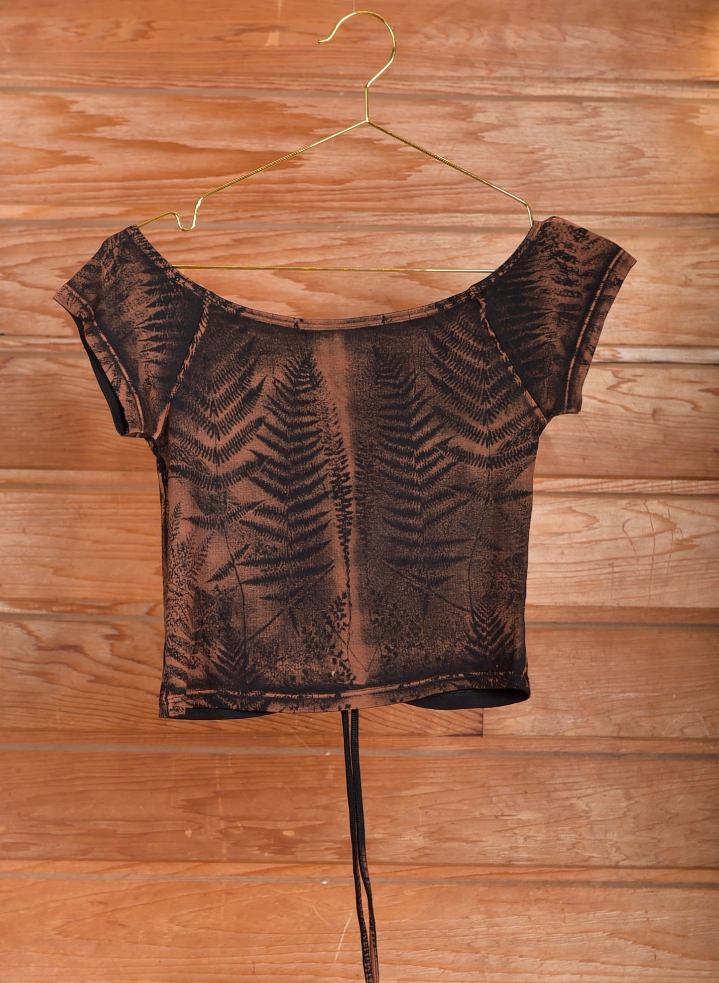CROP TOP VISCOSE FOUGERE