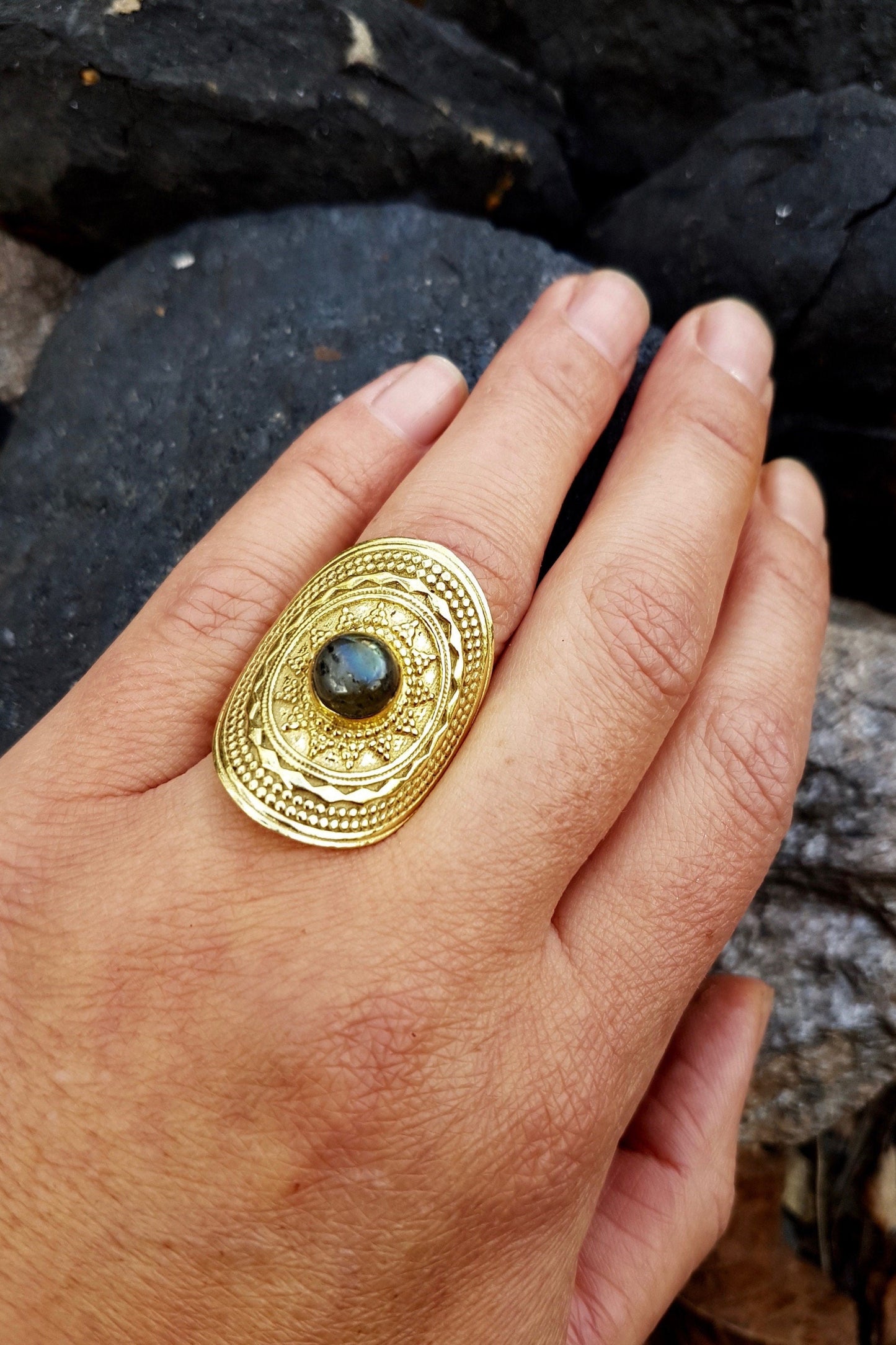 BAGUE BOHEME MANDALA