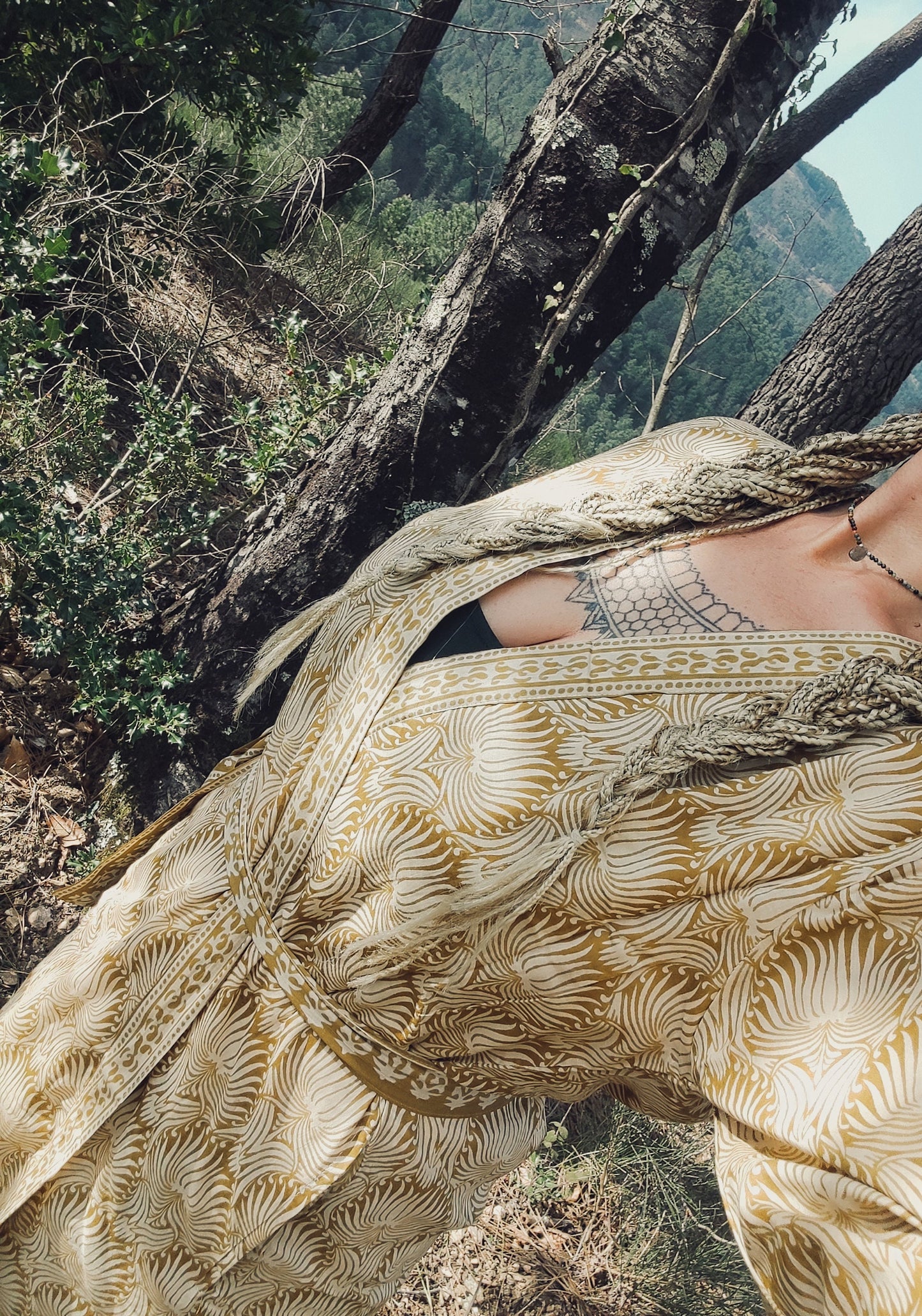 KIMONO REVERSIBLE LOTUS