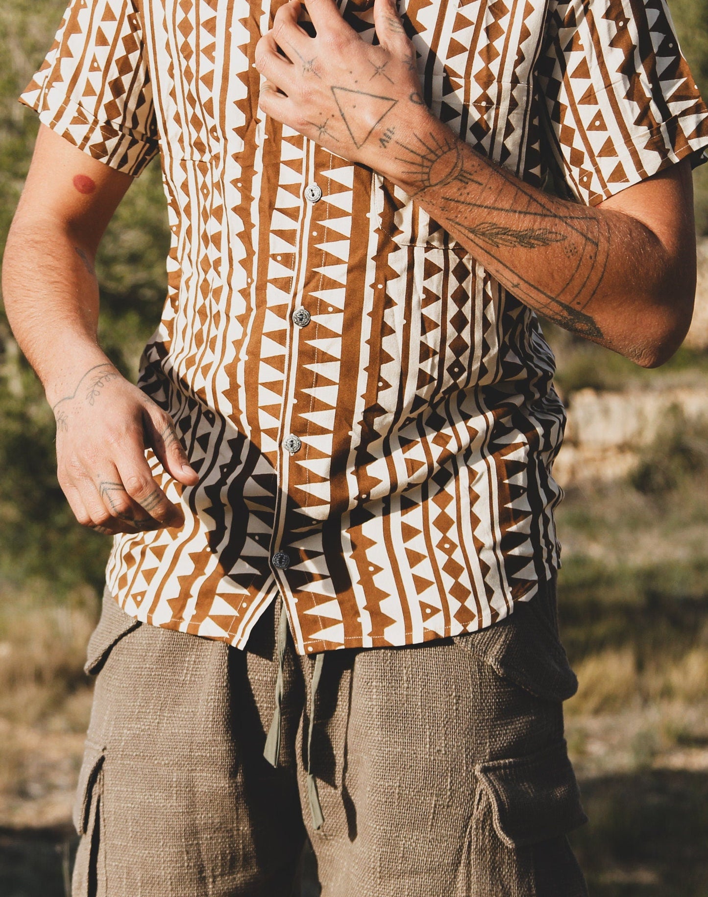 CHEMISE ETHNIQUE HOMME