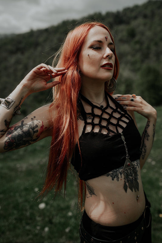 BRASSIERE BELLYDANCE TRIBALE