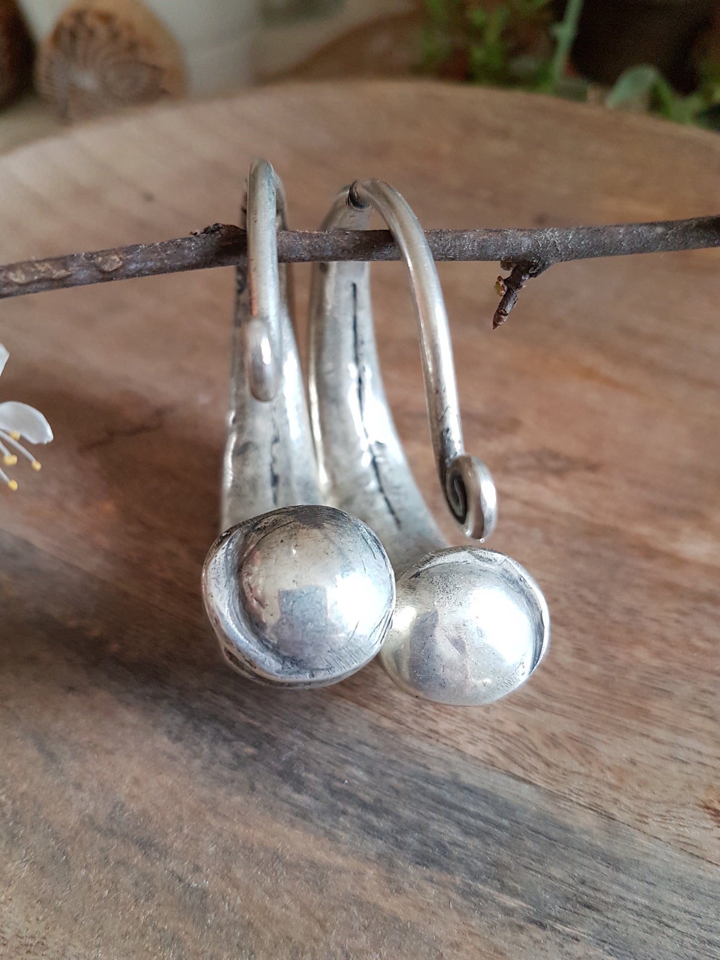 Boucles d' oreilles vintage Miao